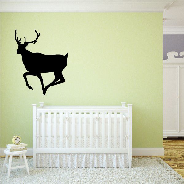 Image of Graceful Turning Reindeer Decal