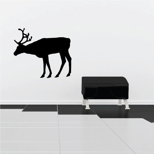 Image of Graceful Watching Reindeer Decal