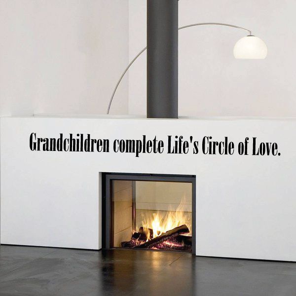 Image of Grandchildren complete life Wall Decal