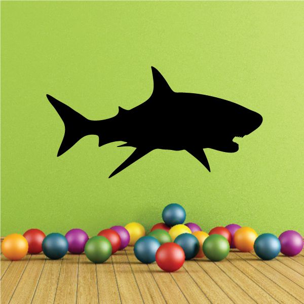 Image of Great White Shark Stalking Decal