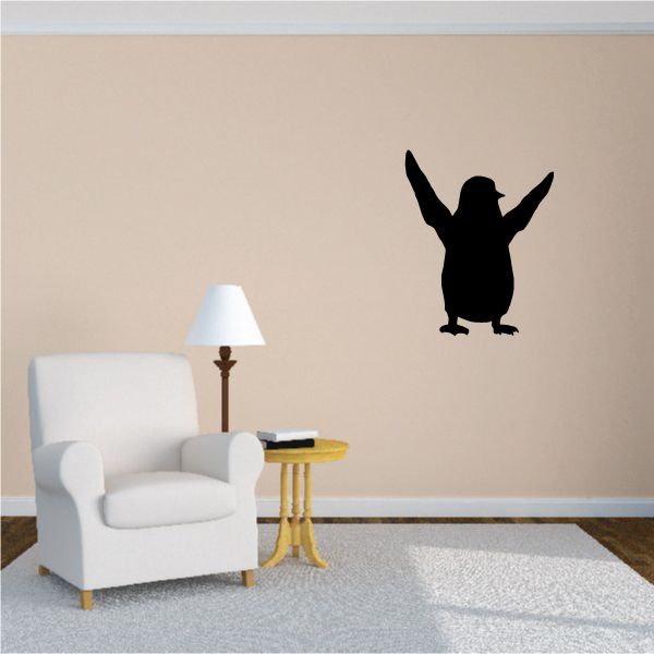 Image of Greeting Penguin Decal