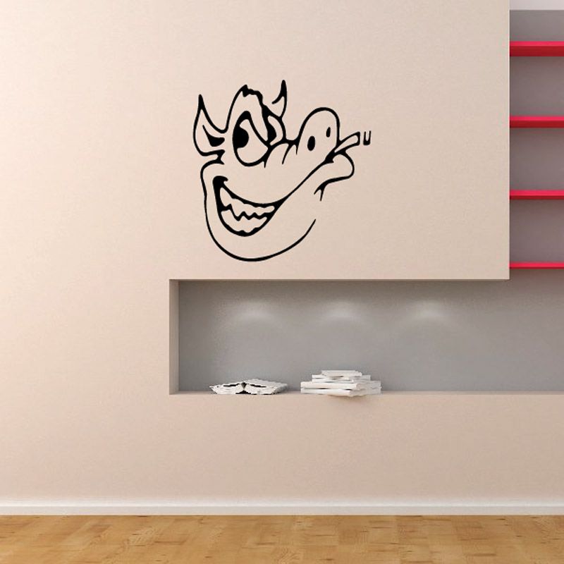 Image of Grinning Pig Decal