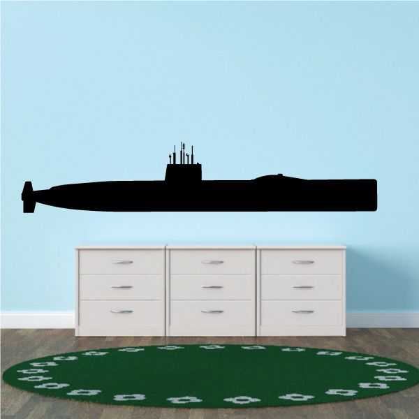 Image of Halibut Class Submarine Decal