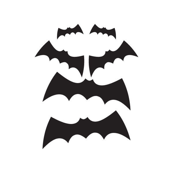 Halloween Bats Magnet Kit