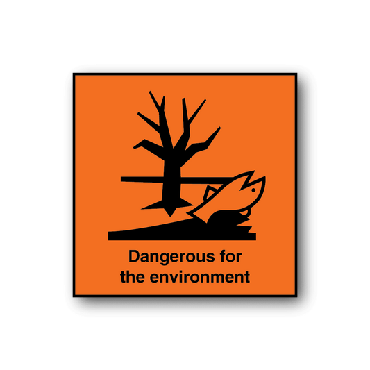 Image of Hazardous Safety Sign Wall Decal - Vinyl Sticker - Car Sticker - Die Cut Sticker - CD006