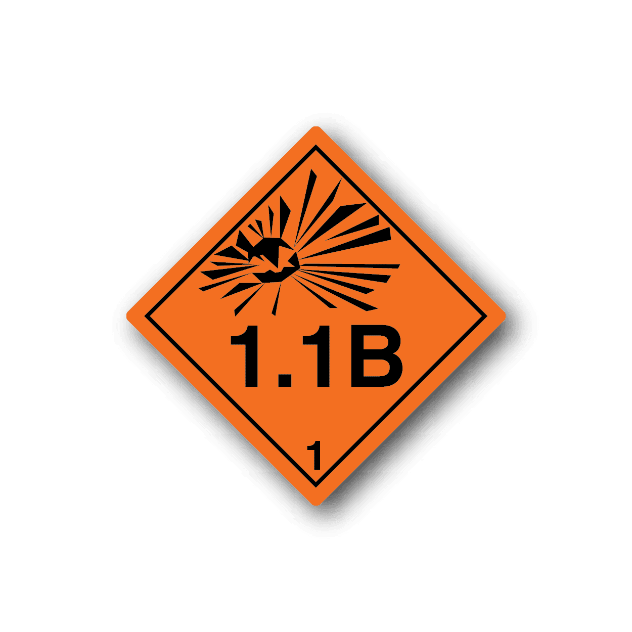 Image of Hazardous Safety Sign Wall Decal - Vinyl Sticker - Car Sticker - Die Cut Sticker - CD014