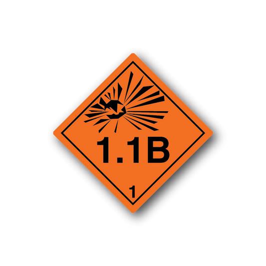 Image of Hazardous Safety Sign Wall Decal - Vinyl Sticker - Car Sticker - Die Cut Sticker - CD014