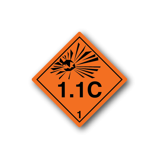 Image of Hazardous Safety Sign Wall Decal - Vinyl Sticker - Car Sticker - Die Cut Sticker - CD015