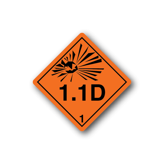 Image of Hazardous Safety Sign Wall Decal - Vinyl Sticker - Car Sticker - Die Cut Sticker - CD016