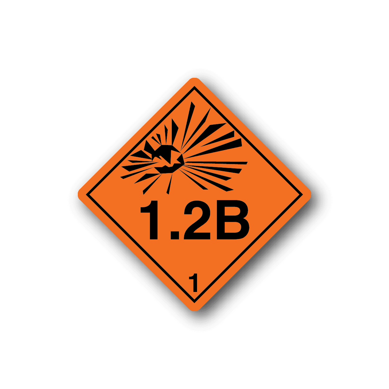 Image of Hazardous Safety Sign Wall Decal - Vinyl Sticker - Car Sticker - Die Cut Sticker - CD019