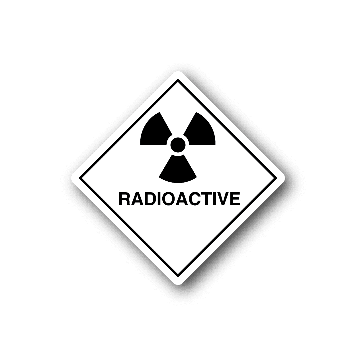 Image of Hazardous Safety Sign Wall Decal - Vinyl Sticker - Car Sticker - Die Cut Sticker - CD024