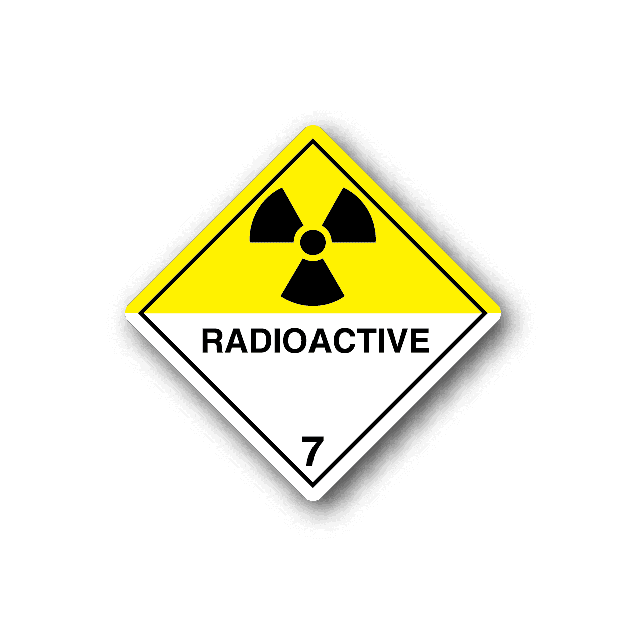 Image of Hazardous Safety Sign Wall Decal - Vinyl Sticker - Car Sticker - Die Cut Sticker - CD025