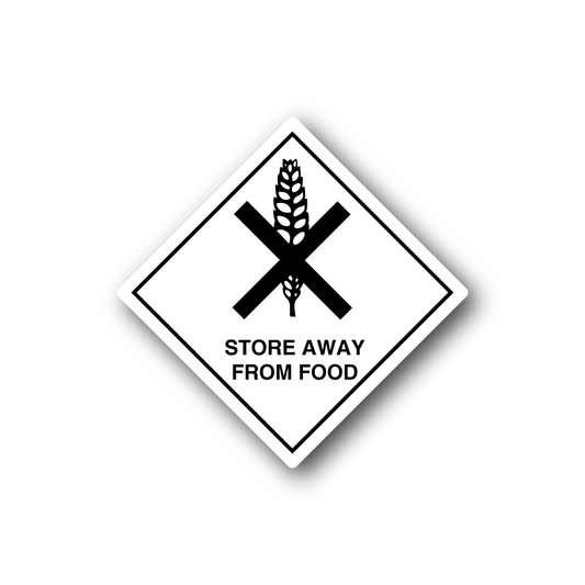 Image of Hazardous Safety Sign Wall Decal - Vinyl Sticker - Car Sticker - Die Cut Sticker - CD035