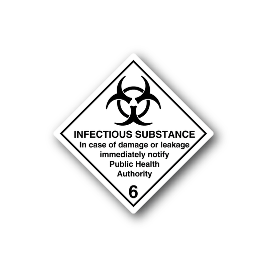 Image of Hazardous Safety Sign Wall Decal - Vinyl Sticker - Car Sticker - Die Cut Sticker - CD036