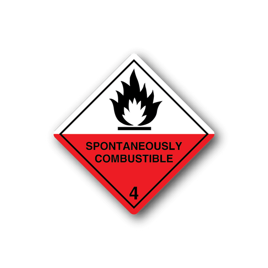 Image of Hazardous Safety Sign Wall Decal - Vinyl Sticker - Car Sticker - Die Cut Sticker - CD038