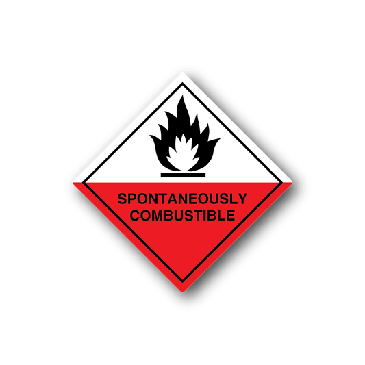 Image of Hazardous Safety Sign Wall Decal - Vinyl Sticker - Car Sticker - Die Cut Sticker - CD039