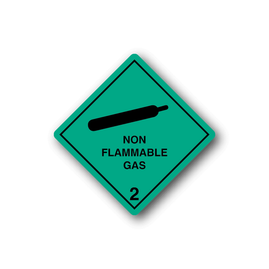 Image of Hazardous Safety Sign Wall Decal - Vinyl Sticker - Car Sticker - Die Cut Sticker - CD050