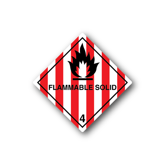 Image of Hazardous Safety Sign Wall Decal - Vinyl Sticker - Car Sticker - Die Cut Sticker - CD053