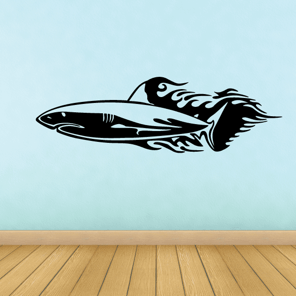 Image of Heat Wave Shark Decal