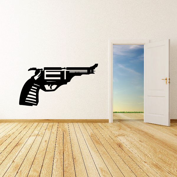 Image of Heavy Shading Revolver Decal