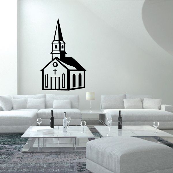 Image of House of Worship Church Decal