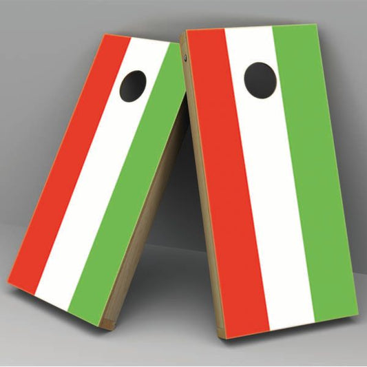 Hungary Flag Cornhole Board Vinyl Decal Wrap