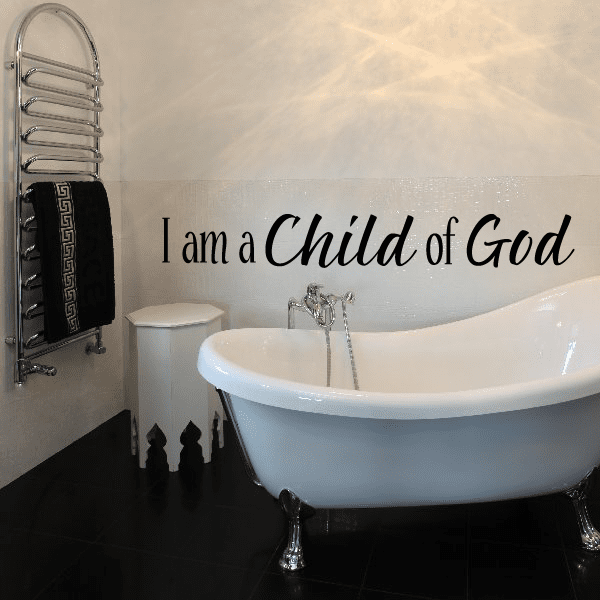 Image of I am a child of god Decal