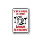 Humorous wall decal: beer mug and martini icons with 'I'm a drunk!' text