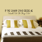 Quote wall decal: If the Savior stood beside me, would I do the things I do?