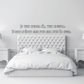 Inspirational wall decal with quote about doing things that are fun and good