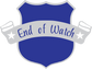 End of Watch Wall Decal - Vinyl Decal - Car Decal - Vd001, isolated printed sticker artwork