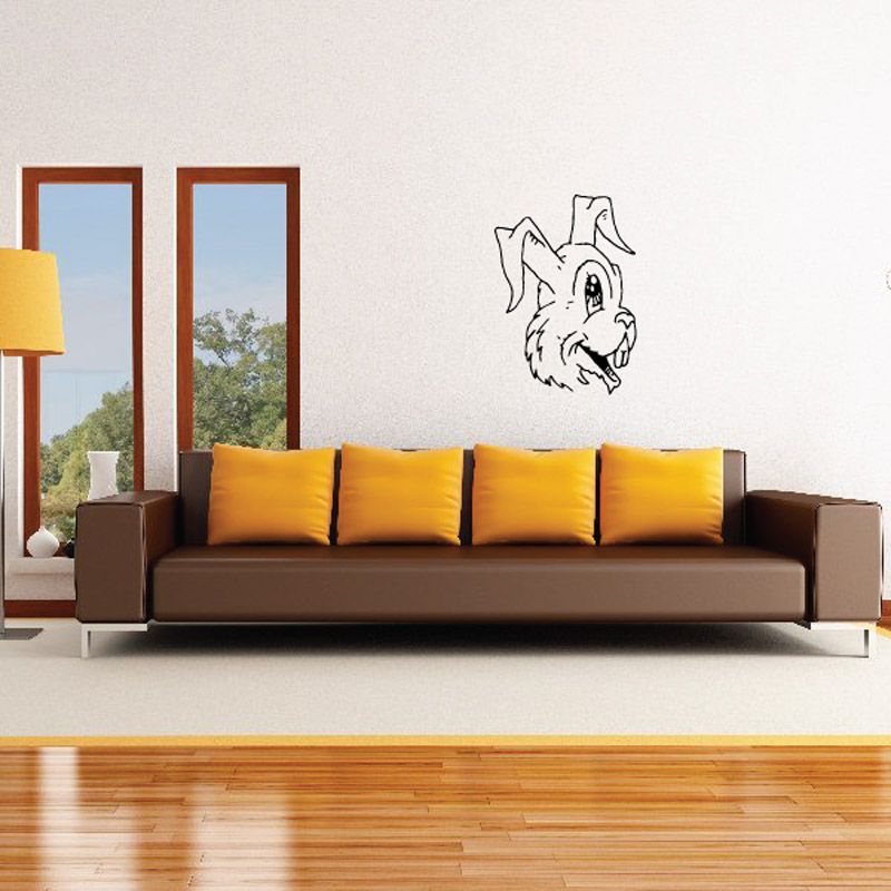 Image of Innocent Rabbit Head Decal