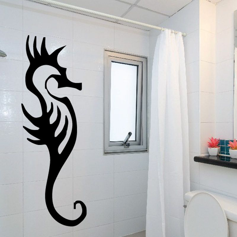 Image of Intricate Seahorse Decal