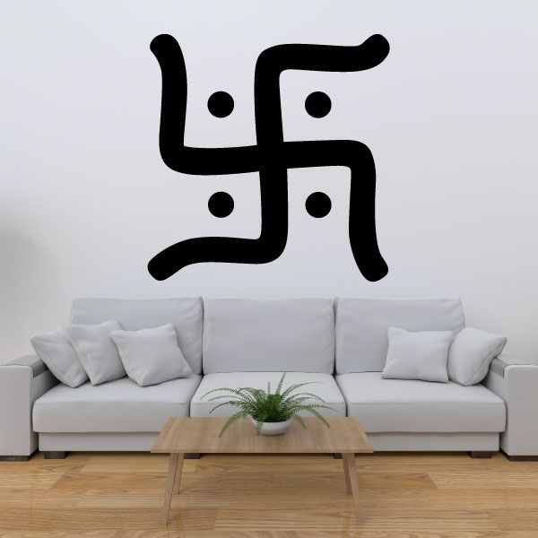 Image of Jainism Swastika Decal