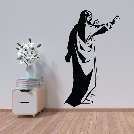 Image of Jesus Hands out Decal