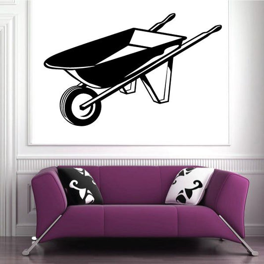 Image of Large Wheelbarrow Decal