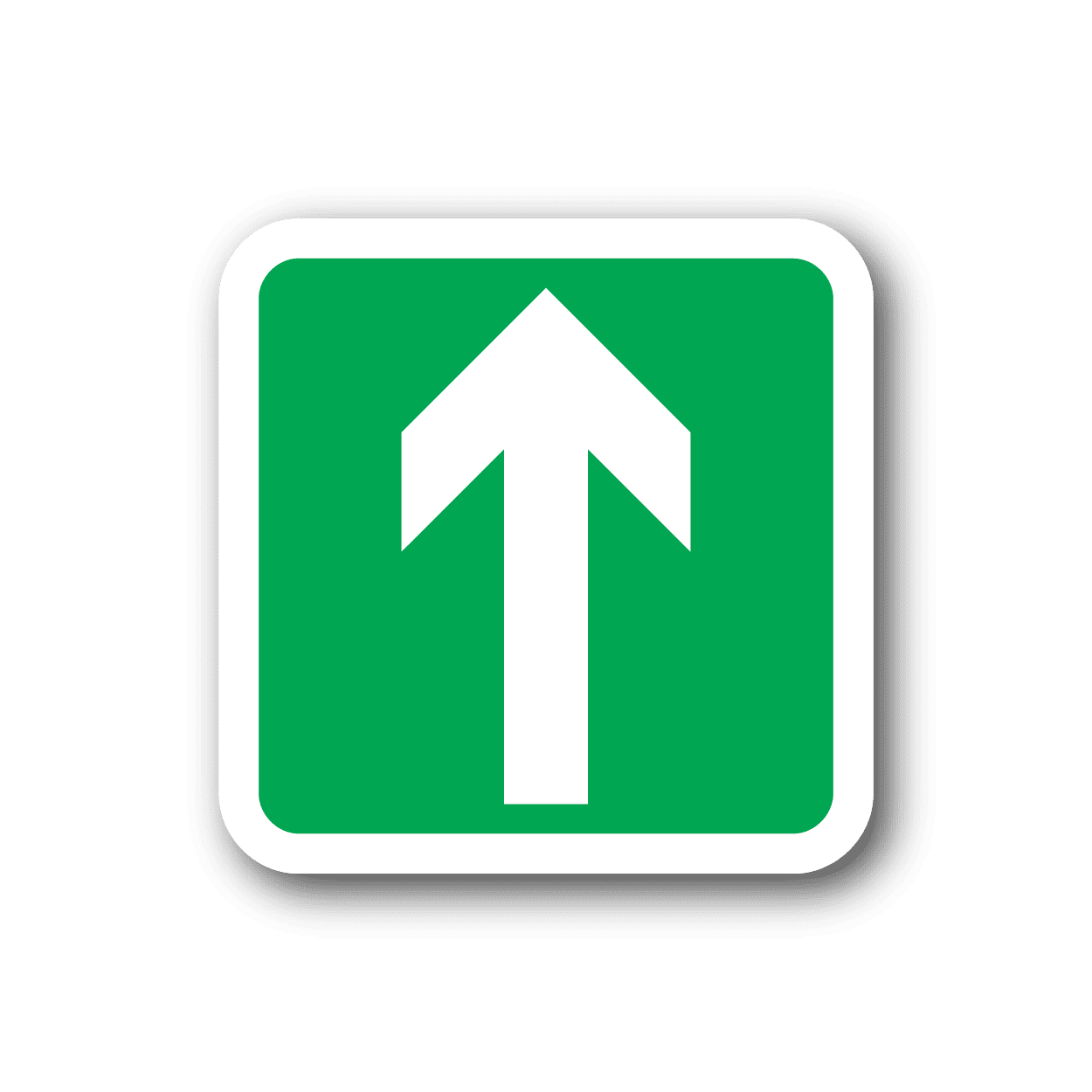 Image of Left Arrow Sticker