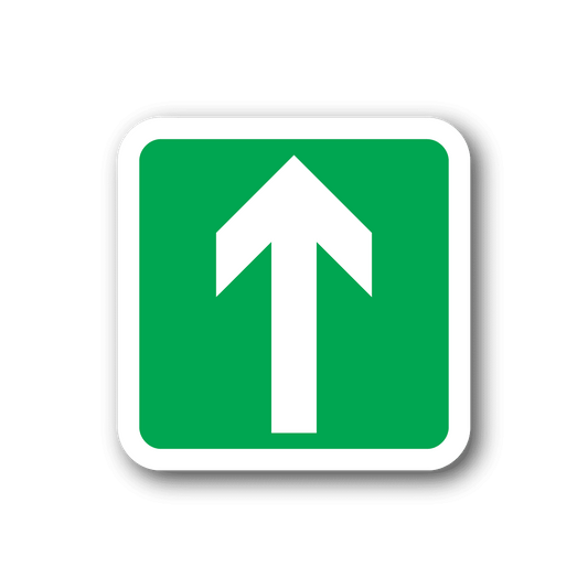 Image of Left Arrow Sticker