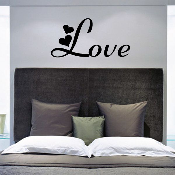 Image of Love With Hearts Decal