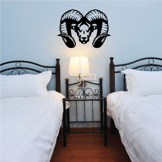 Image of Majestic Ram Head Decal