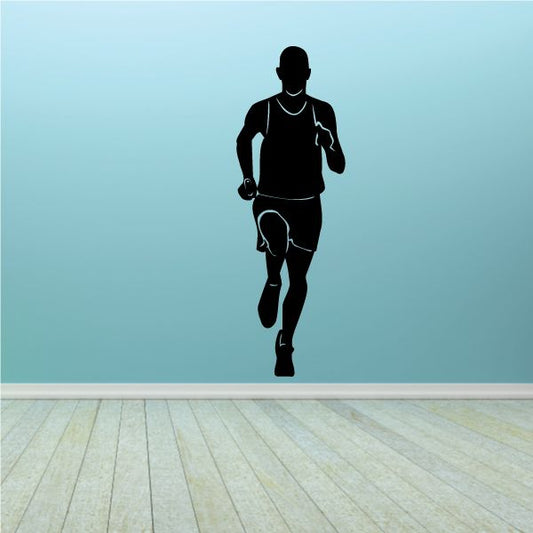 Image of Male Runner Decal