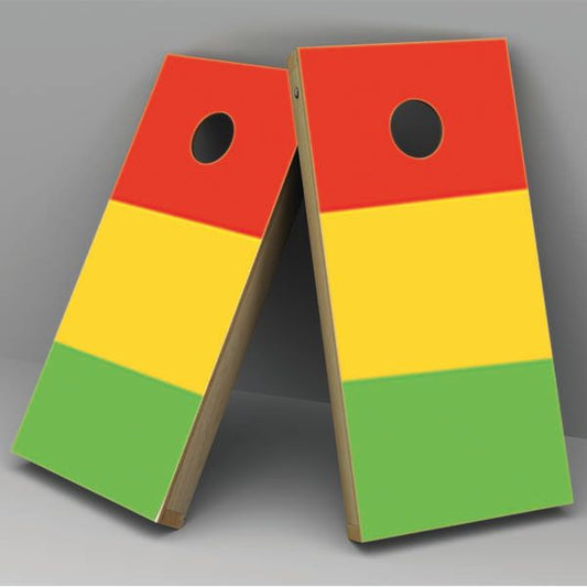 Mali Flag Cornhole Board Vinyl Decal Wrap