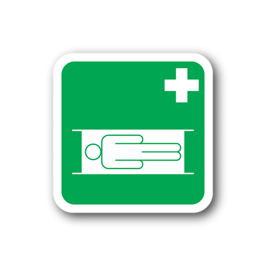 Image of Medical Stretcher Sticker