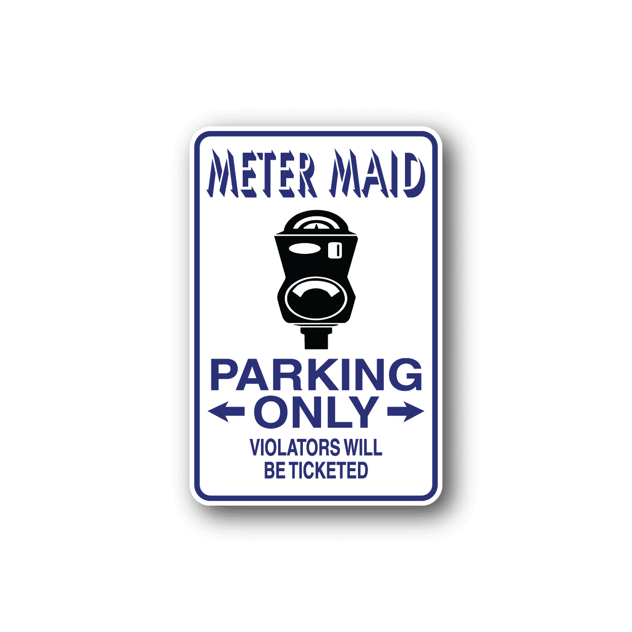 Image of Meter Maid Parking Only Sticker