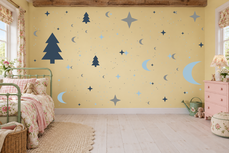 Moonlit Woods Wall Decal Kit