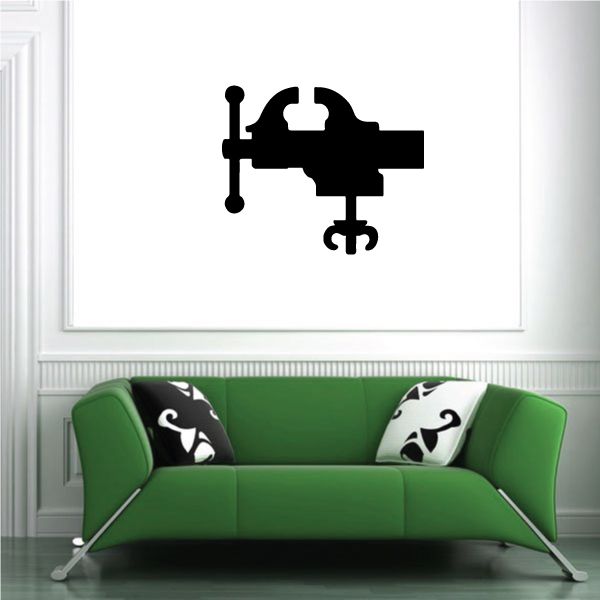 Image of Mounted Vise Decal