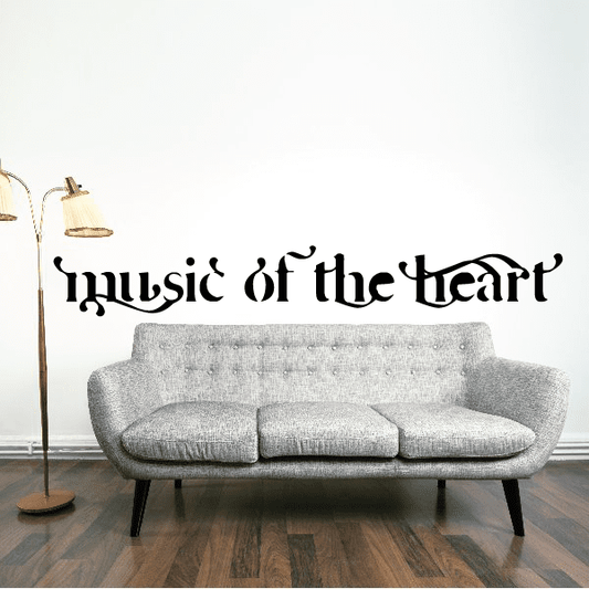 Image of Music of the heart Decal