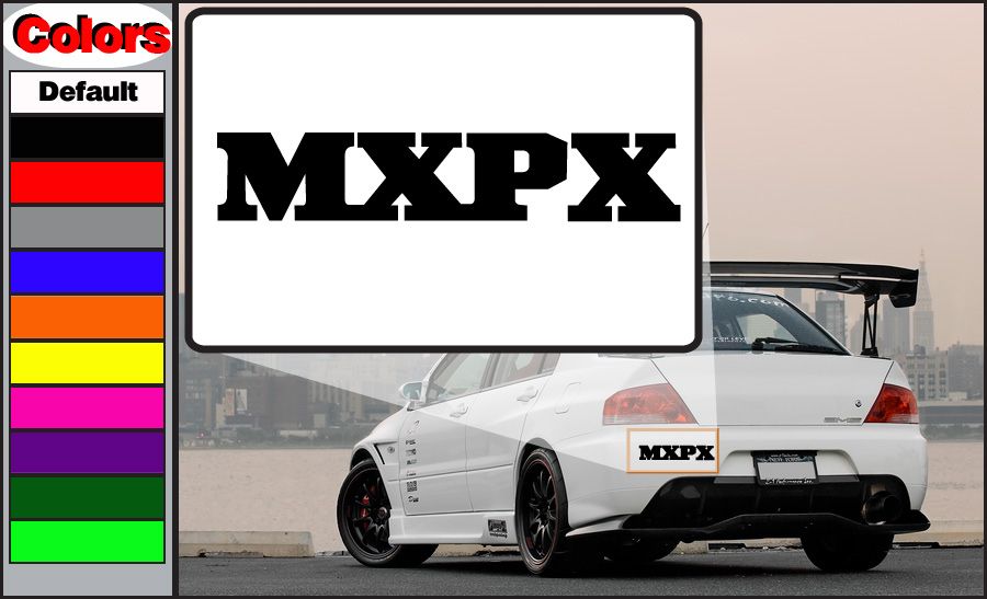 Image of MXPX Decal