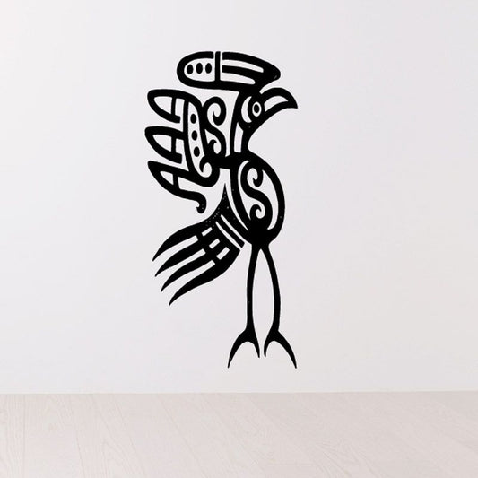 Image of Native Style Stork Decal