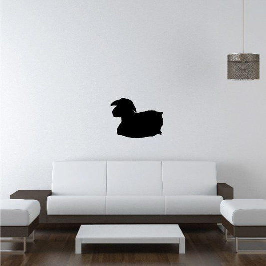 Image of Nativity Resting Lamb Decal